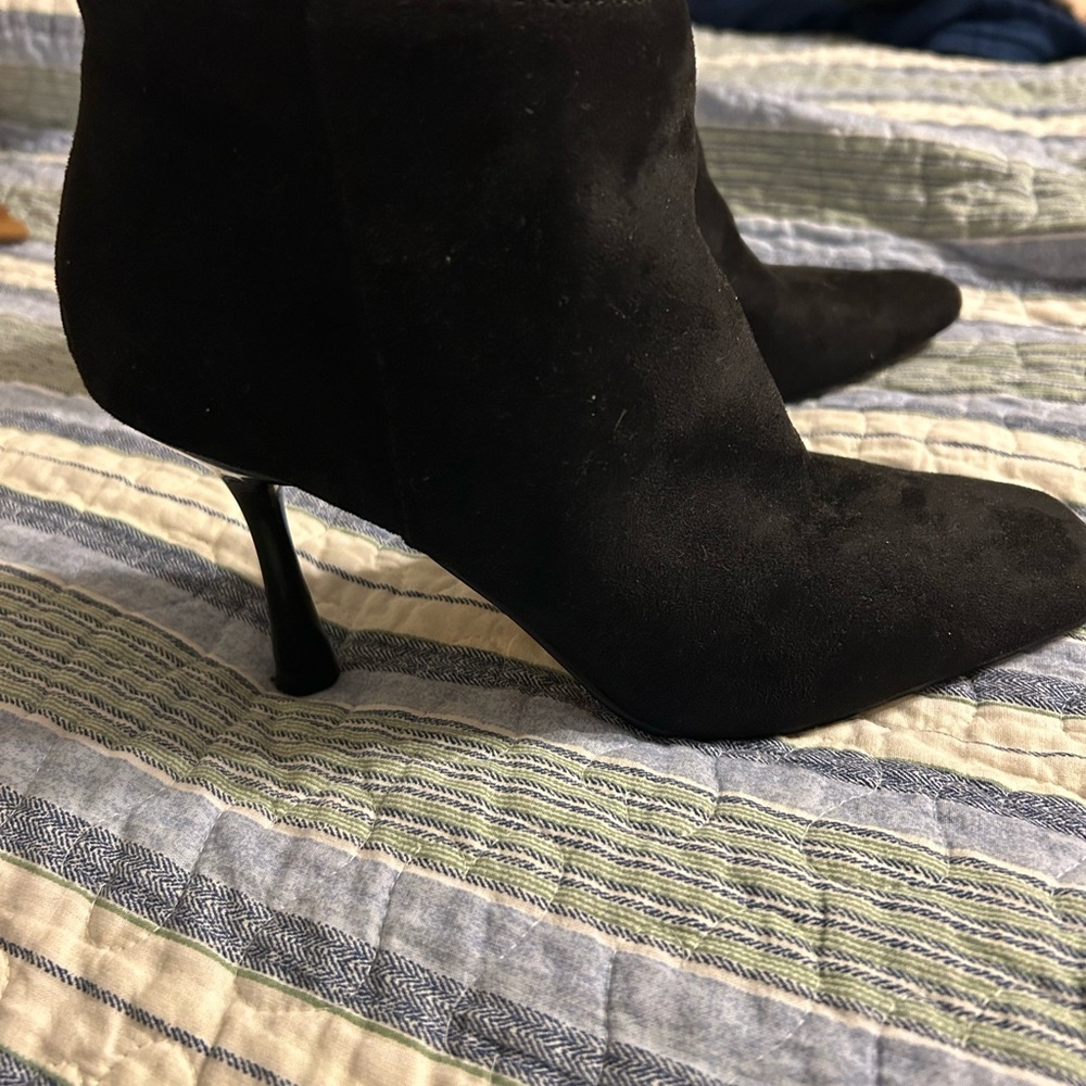 Mix No. 6 Sleek Black Heeled Boots